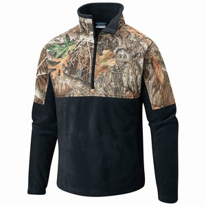 Columbia PHG™ Skinna Overlay 1/4 Zip Pullover Herr Svarta/Camo (OZLGH0612)